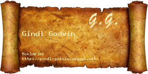 Gindl Godvin névjegykártya